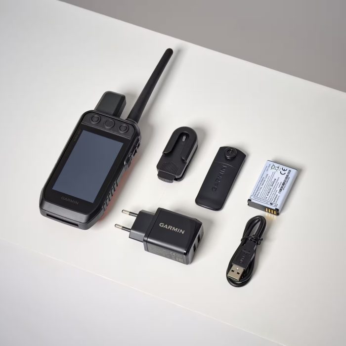 Pacote de controlo remoto Garmin Alpha 200 F + rastreador/coleira de rastreio TT25 F